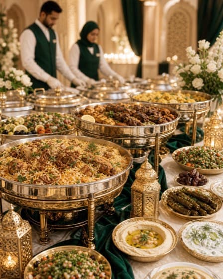 A beautifully presented wedding table
